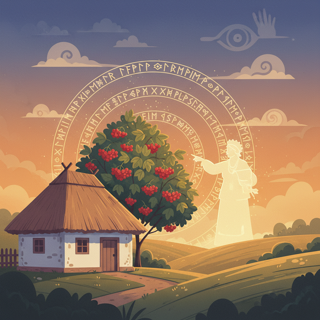 Що кажуть народні прикмети — і звідки вони взялися — иллюстрация к статье «чи можна садити калину біля хати»