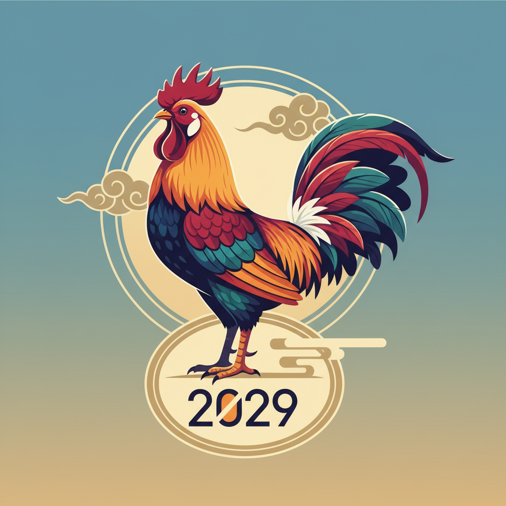 2029 рік за китайським календарем — рік Петуха — иллюстрация к статье «2029 рік кого»